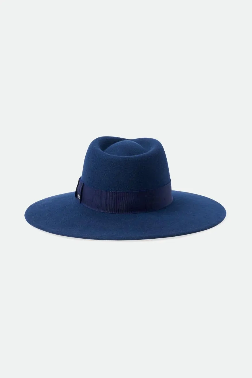 Joanna Felt Hat - Washed Navy