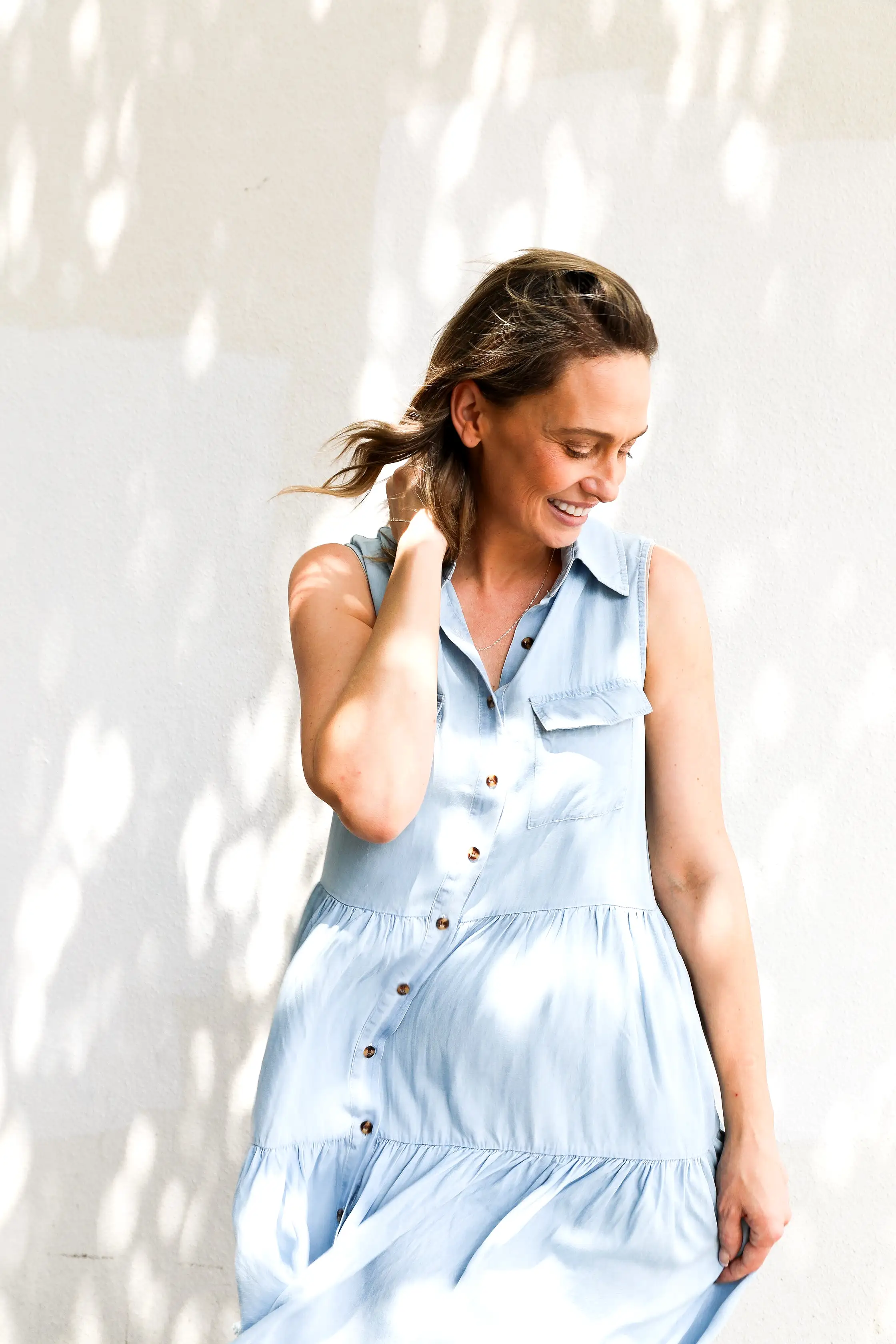 Juniper Chambray Dress