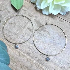 Kesian Earring - Labradorite