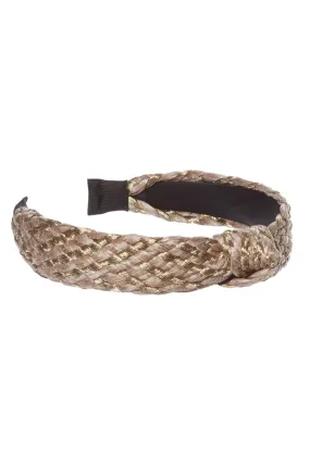 Knotted Raffia Headband