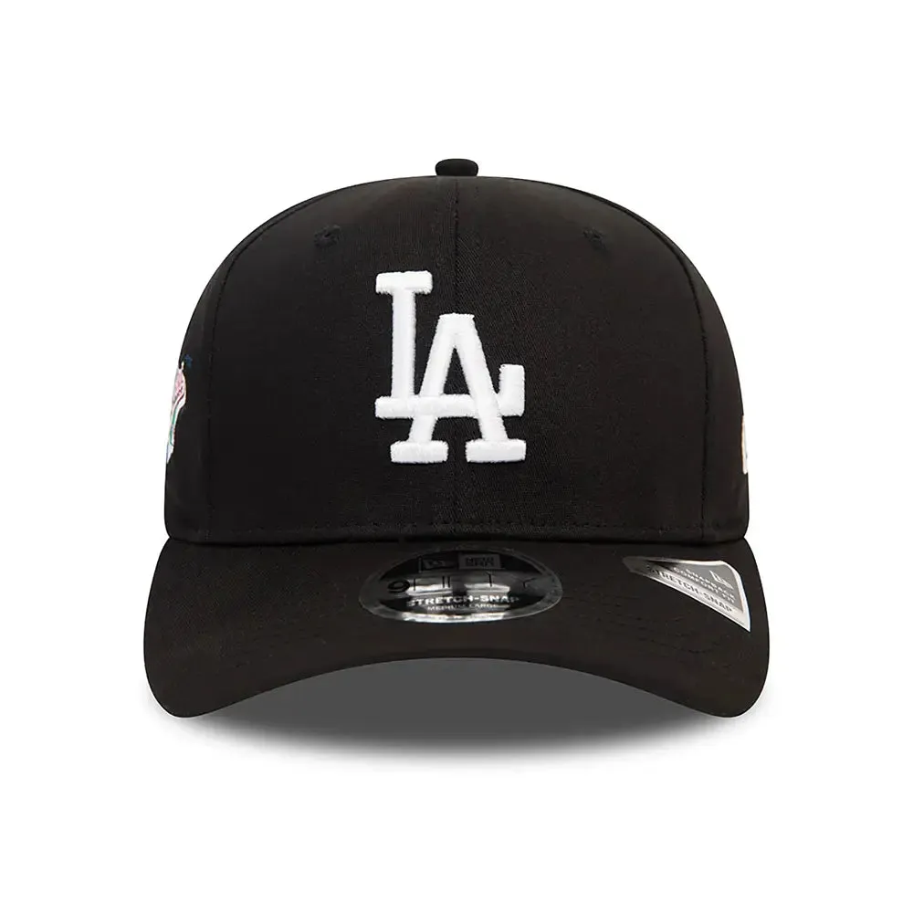 La Dodgers World Series Black 9Fifty Stretch Snap Cap