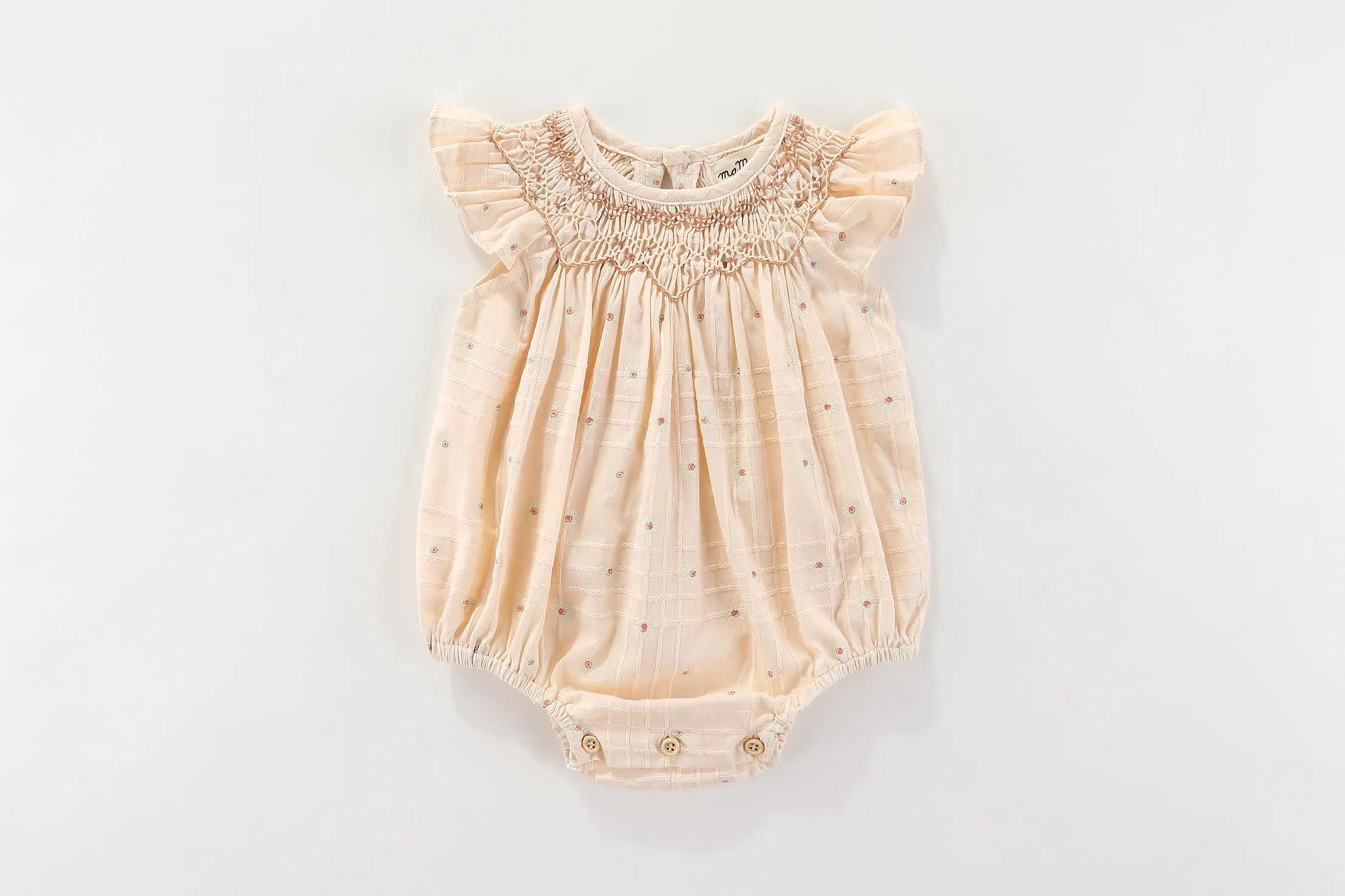 Le Parisien summer romper: 0-3M, 3-6M, 6-12M, 1-2Y, 2-3Y