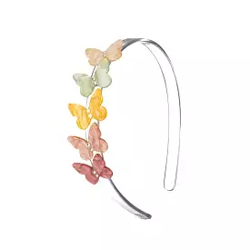 Lilies & Roses - Butterflies Peralized Headband