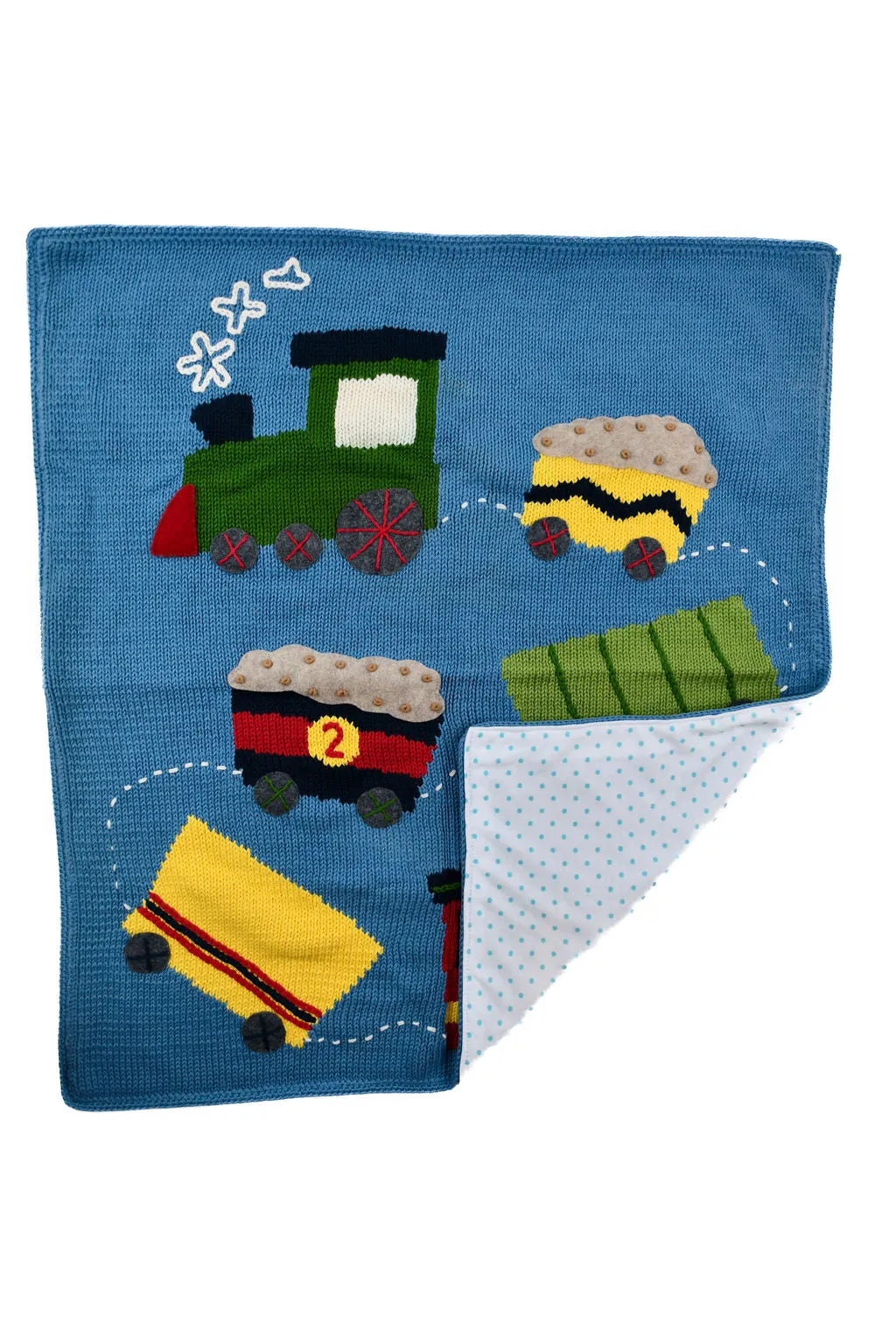 Little Engine Baby Blanket