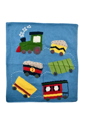 Little Engine Baby Blanket