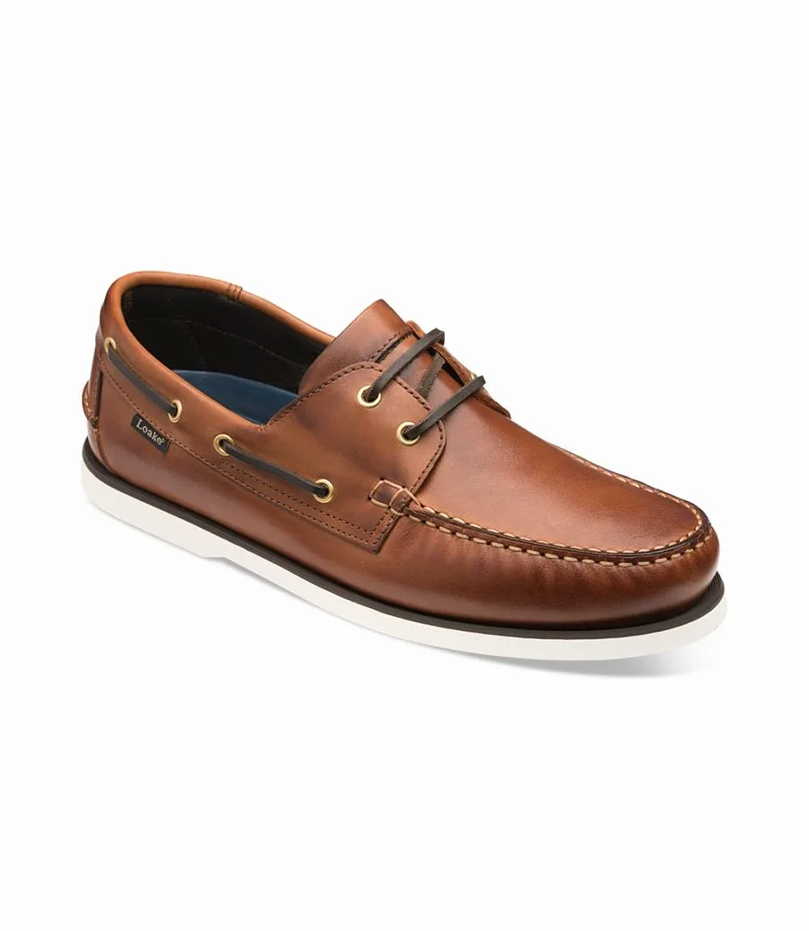 LOAKE 528  Moccasin Shoes - Cedar Calf