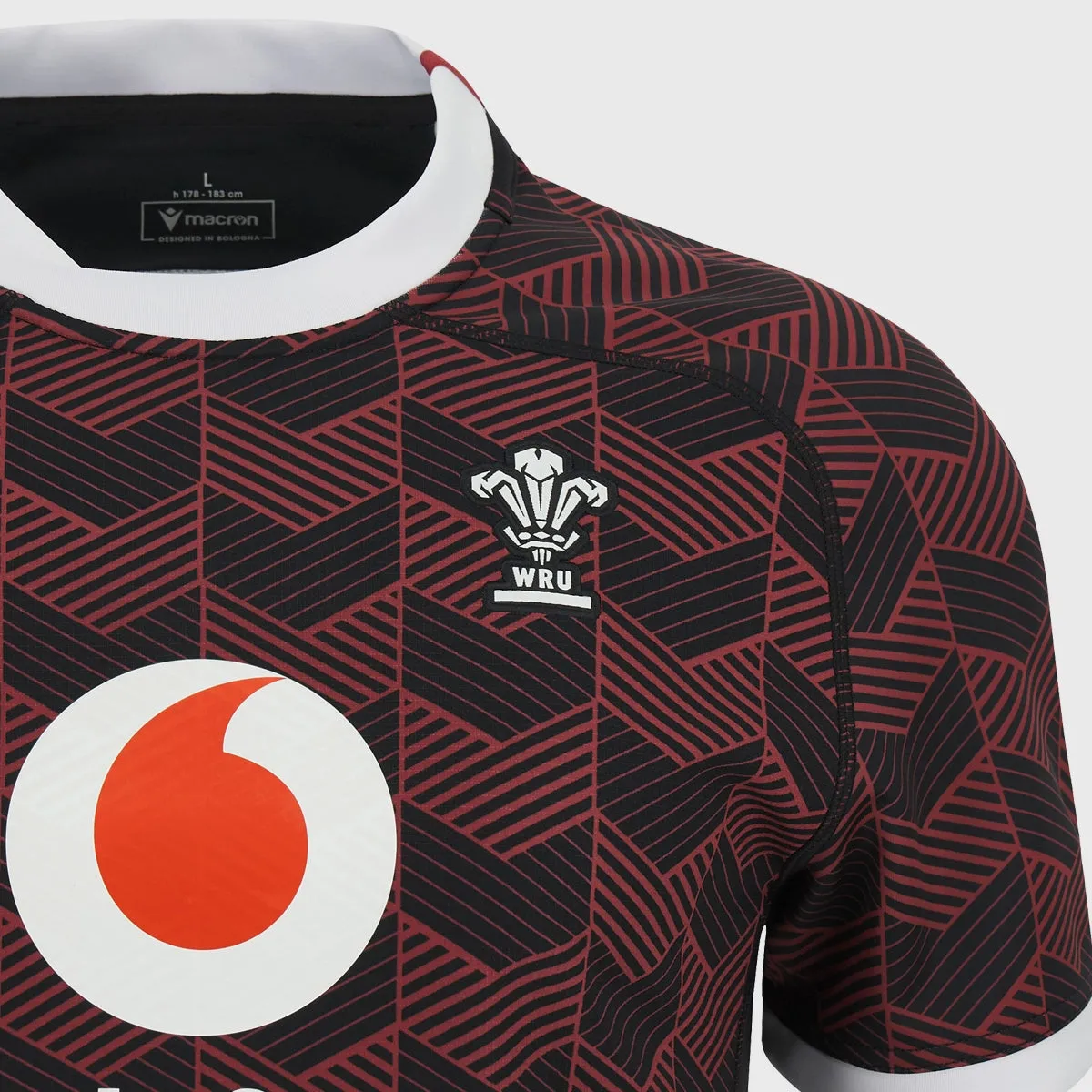 Macron Wales Training Rugby Jersey 2023/24