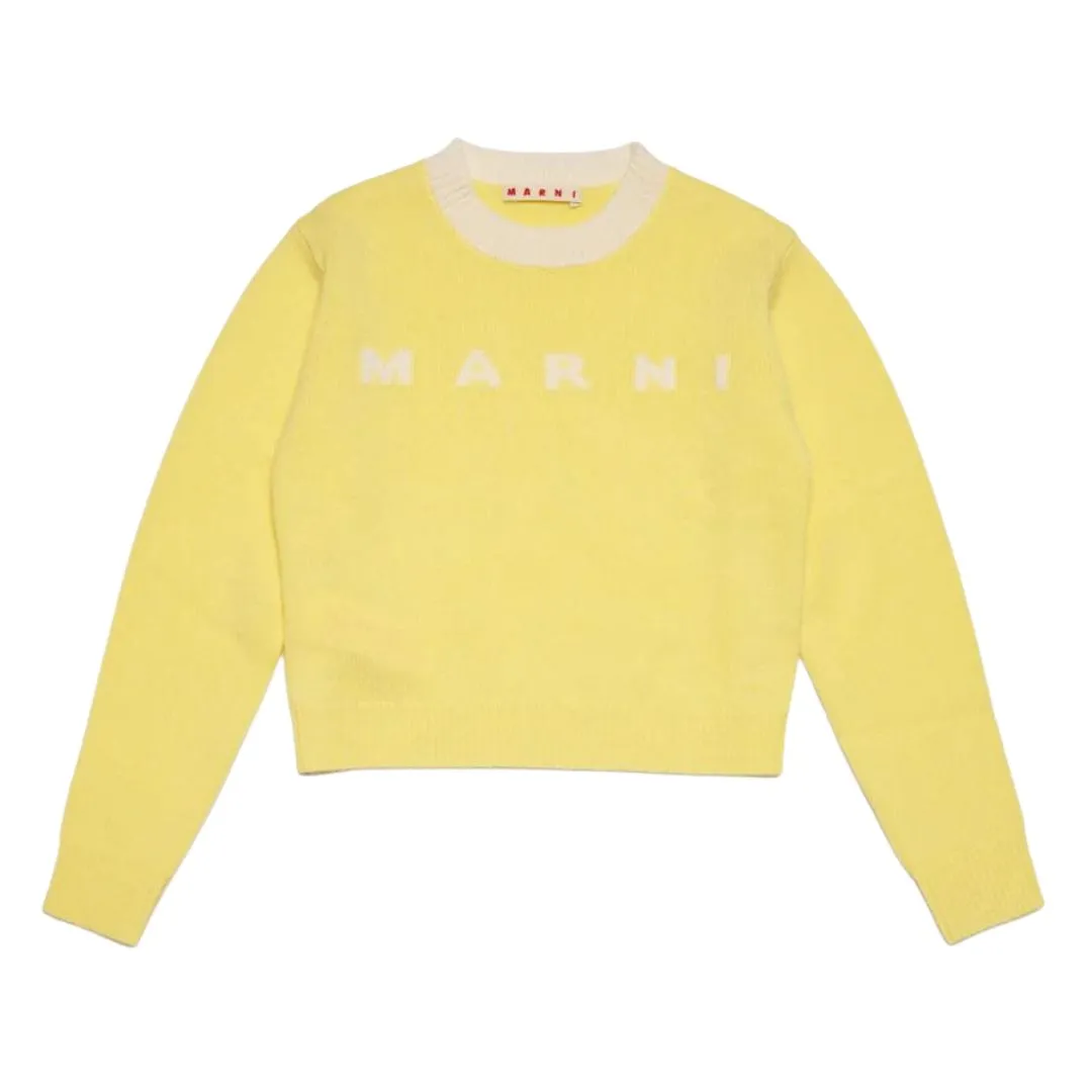 Marni Jersey Logo Yellow