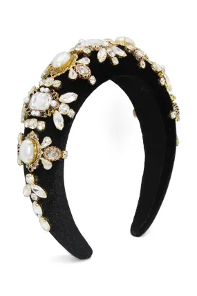 Morgan & Taylor Ophelia Headband - Black