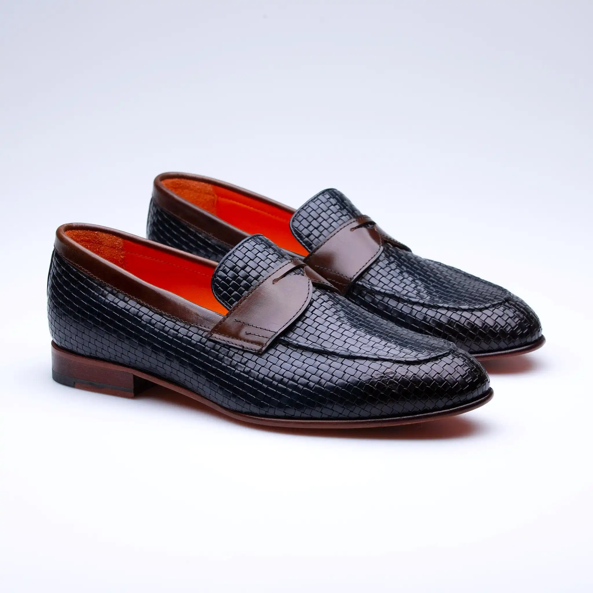 Navy Dean Loafer Classic Shoes