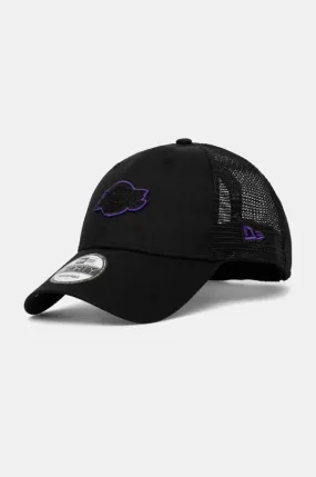 New Era baseball cap 9FORTY® TRUCKER LOS ANGELES LAKERS black color with an application 60565548