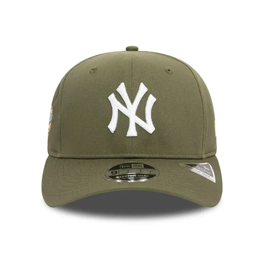 New York Yankees World Series Green 9Fifty Stretch Snap Cap