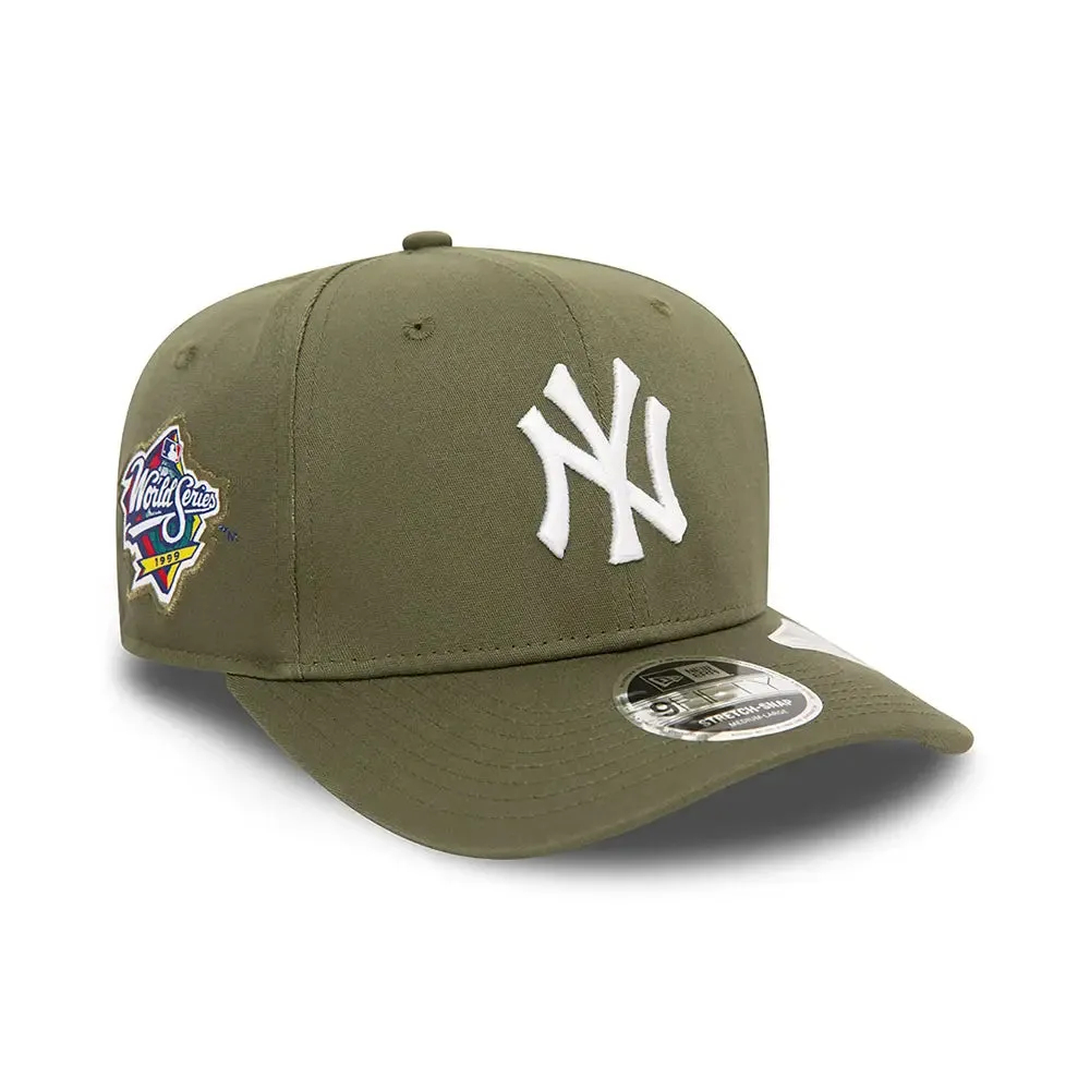 New York Yankees World Series Green 9Fifty Stretch Snap Cap