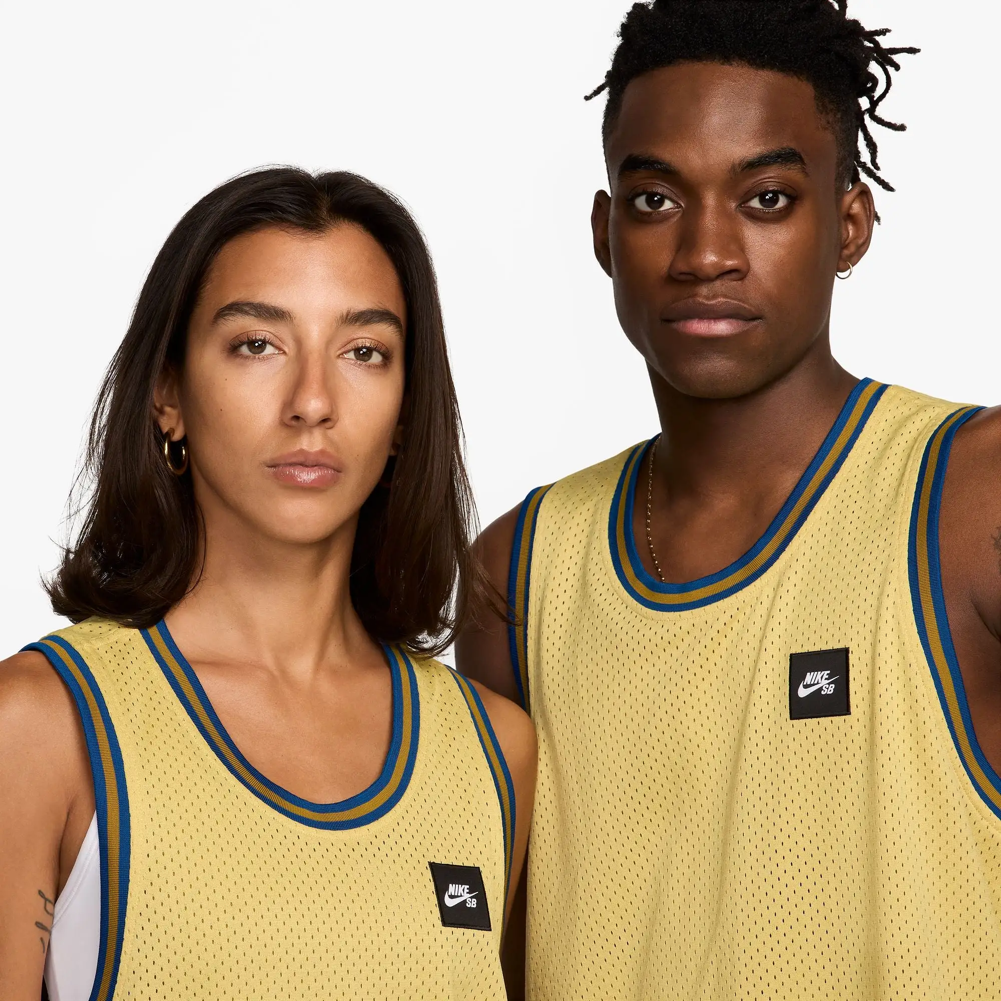 Nike SB Reversible Basketball Jersey Saturn Gold/Bronzine