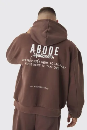 Oversized Boxy ABODE Hoodie