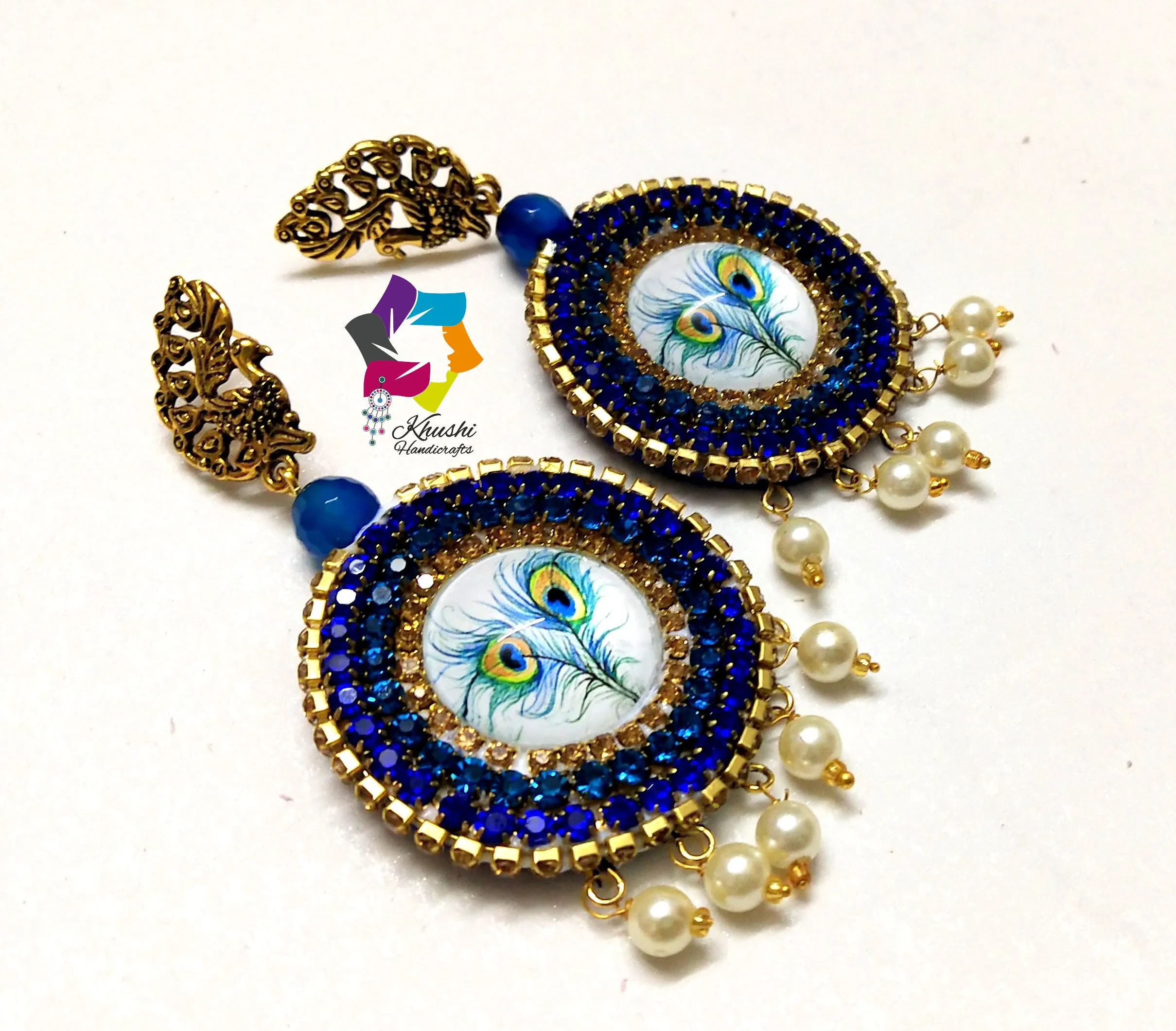 Peacock Earring Danglers