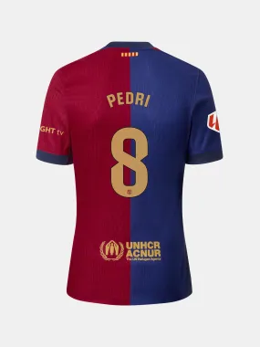 PEDRI | LA LIGA Junior home jersey 24/25 FC Barcelona - Dri-Fit ADV