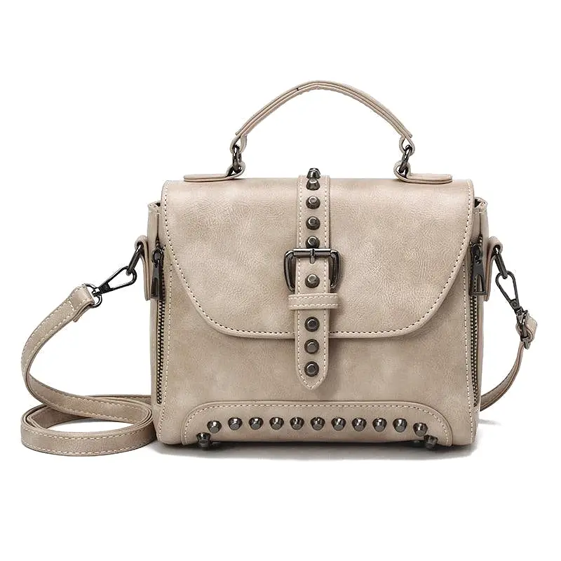 Pinned Leather Handbags