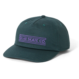 Polar Twill Stretch Logo Cap Dark Teal