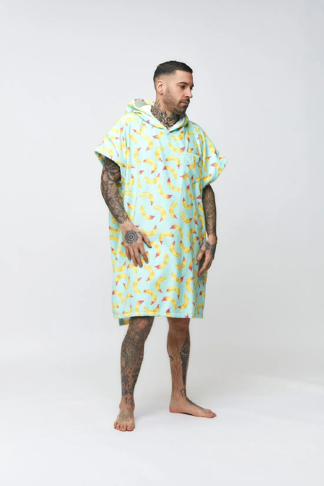 PONCHO BANANA STAINS - YELLOW