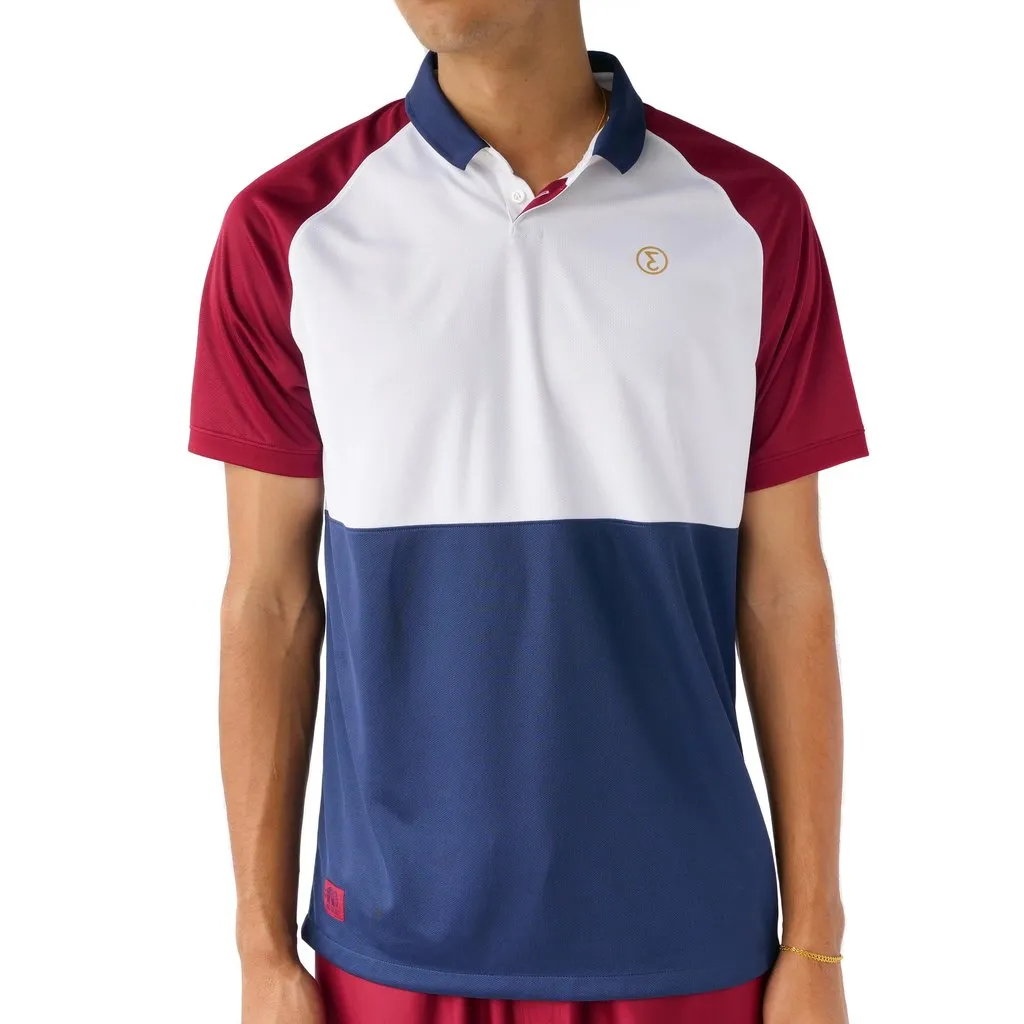 PREDUCE THAI PILLOW JERSEY // MAROON/WHITE/NAVY