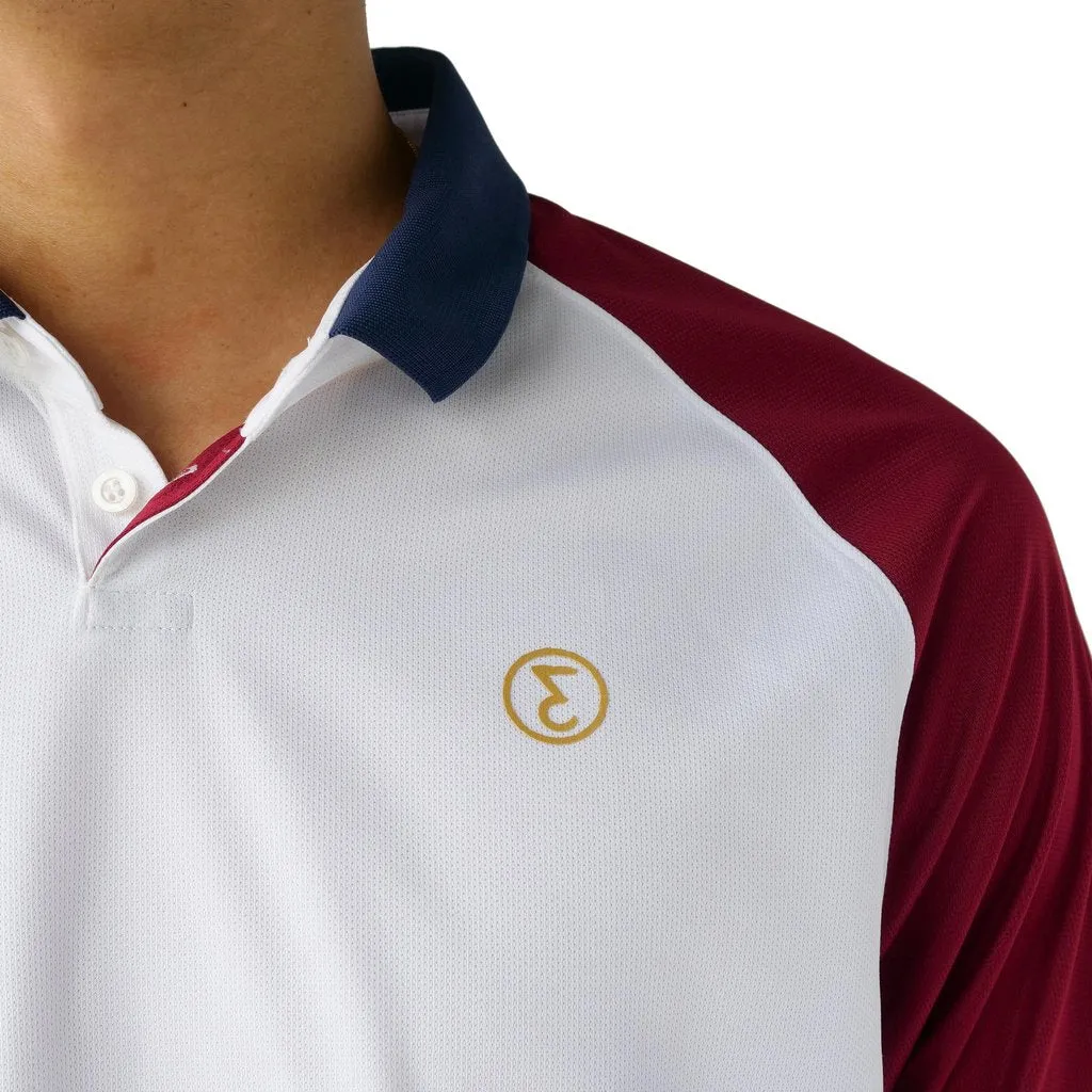 PREDUCE THAI PILLOW JERSEY // MAROON/WHITE/NAVY