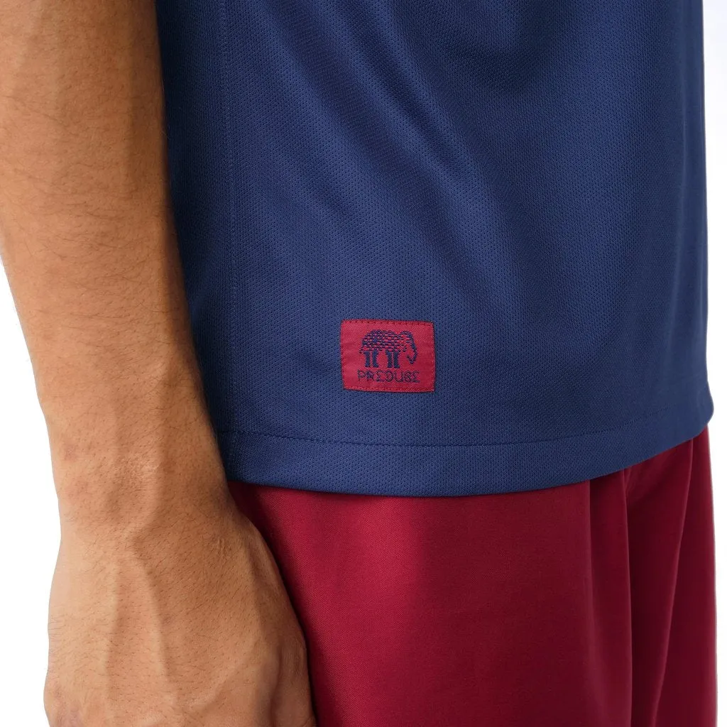 PREDUCE THAI PILLOW JERSEY // MAROON/WHITE/NAVY