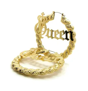 Queen Earring (Gold)