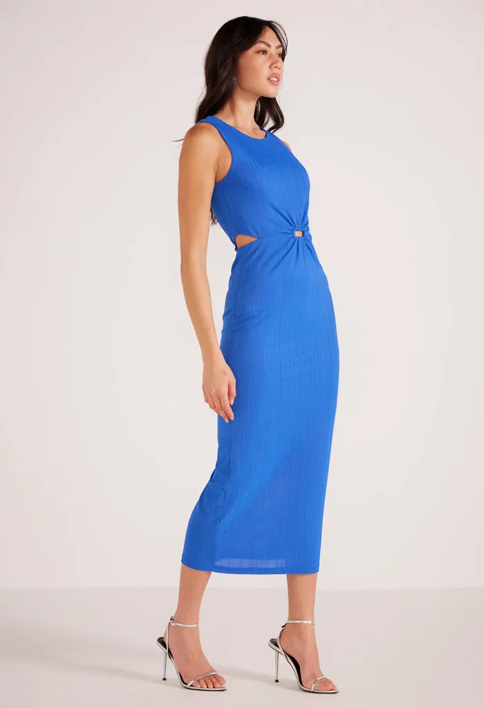 Raya Rib Jersey Midi Dress