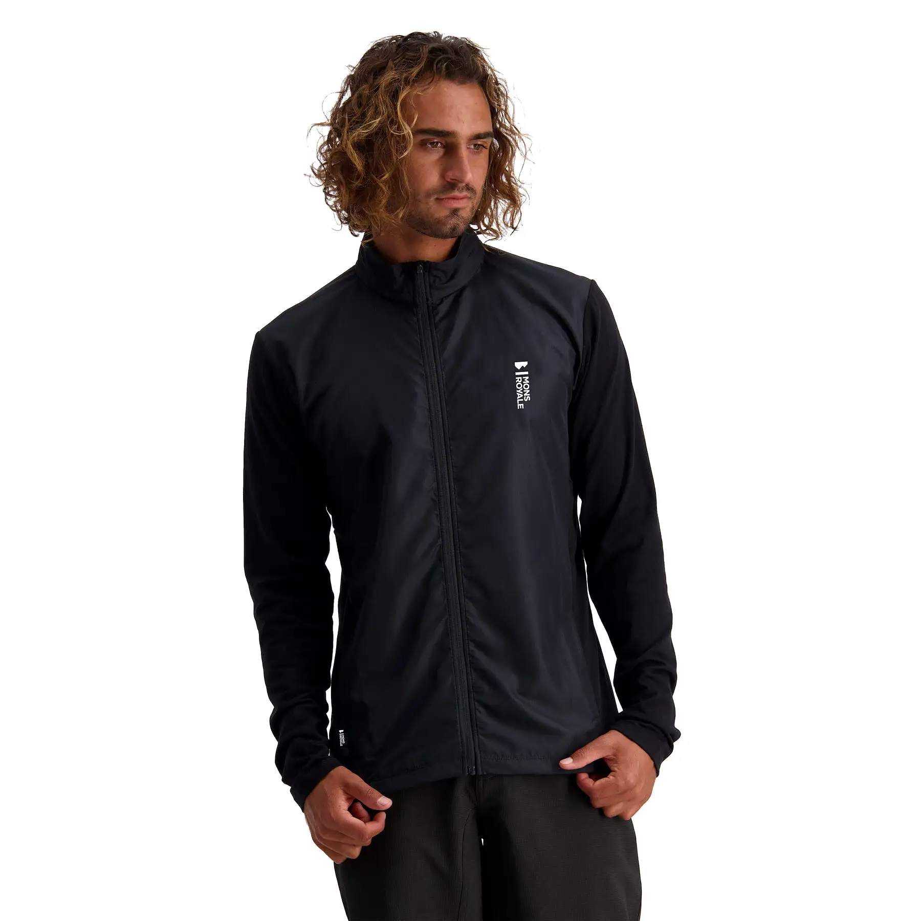 REDWOOD MERINO WIND JERSEY BLACK