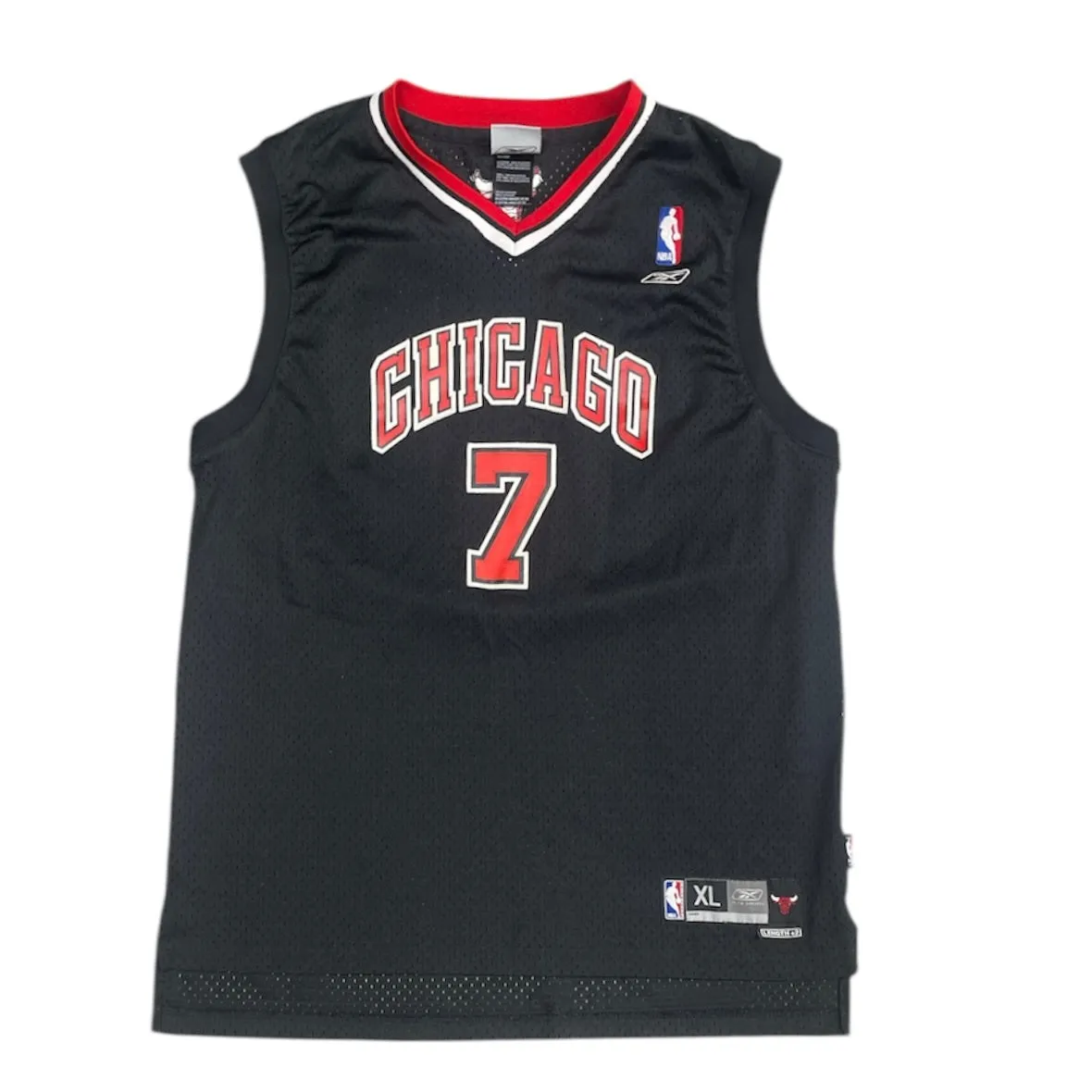 Reebok Chicago Bulls Gordon #7 Basketball Jersey (Youth)