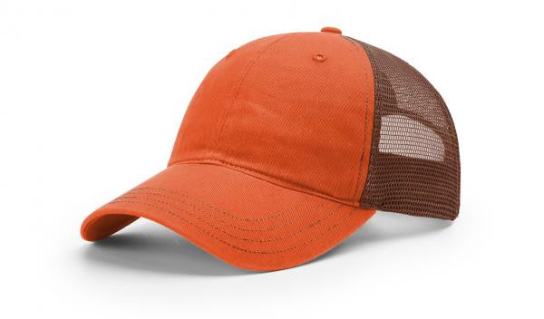 Richardson 111 Garment Washed, Mesh Back Snap Back  Cap