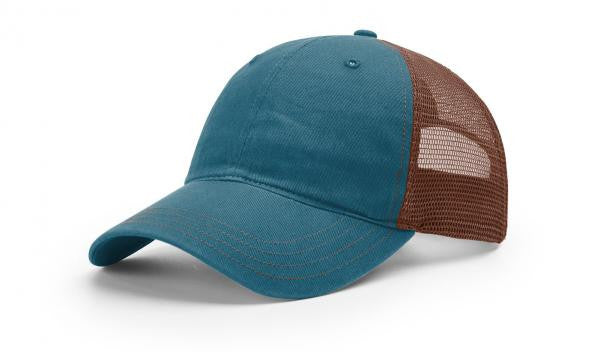 Richardson 111 Garment Washed, Mesh Back Snap Back  Cap