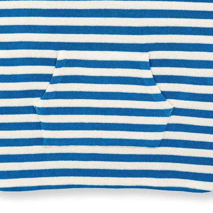 Sense Organics Blue Stripe Alvi Beach and Bath Poncho