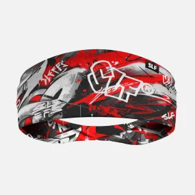 Sleefs Red Urban Graffiti Headband