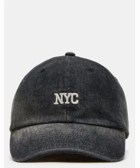 Steve Madden Nyc City Dad Cap Black/denim