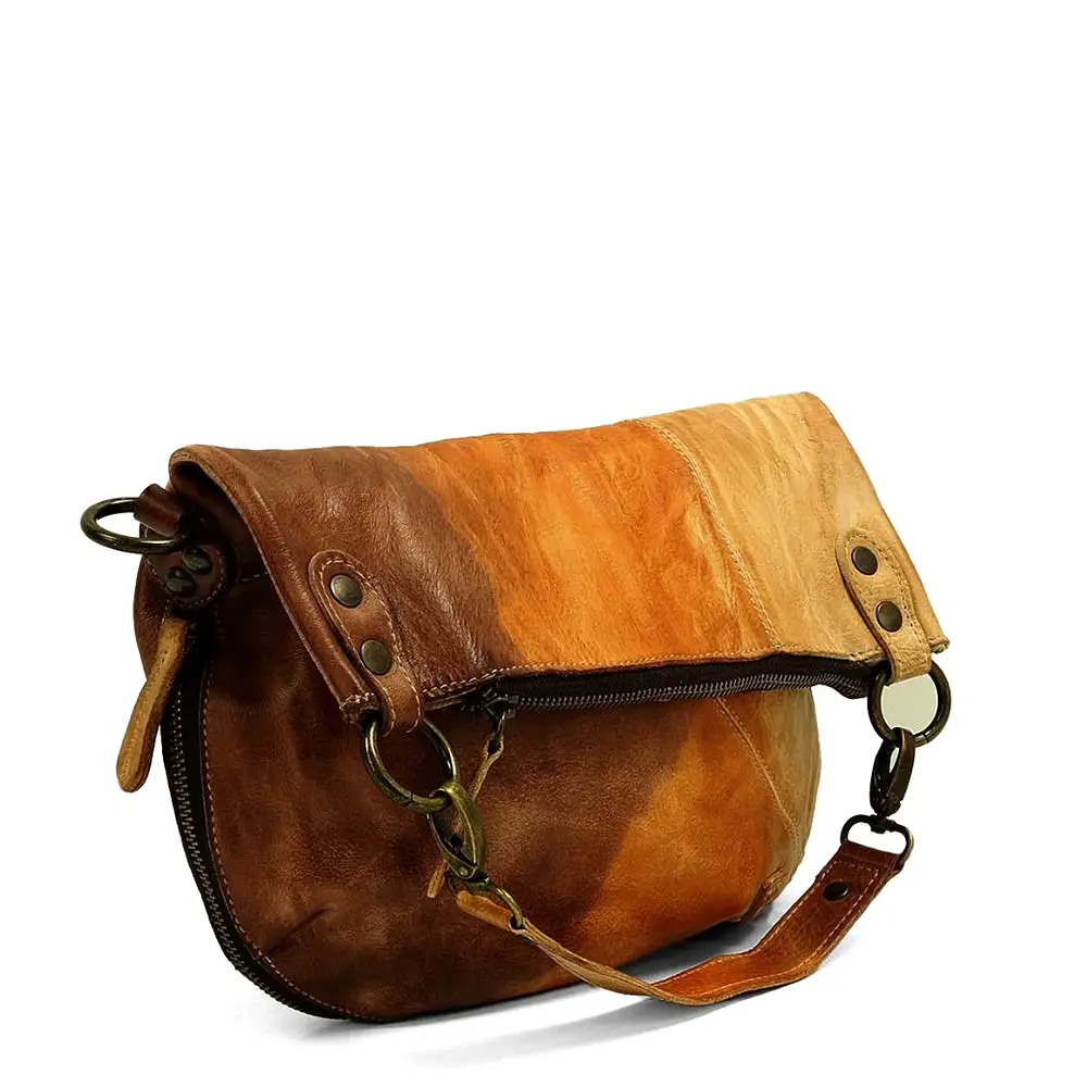 Tahiti Leather Crossbody Bag