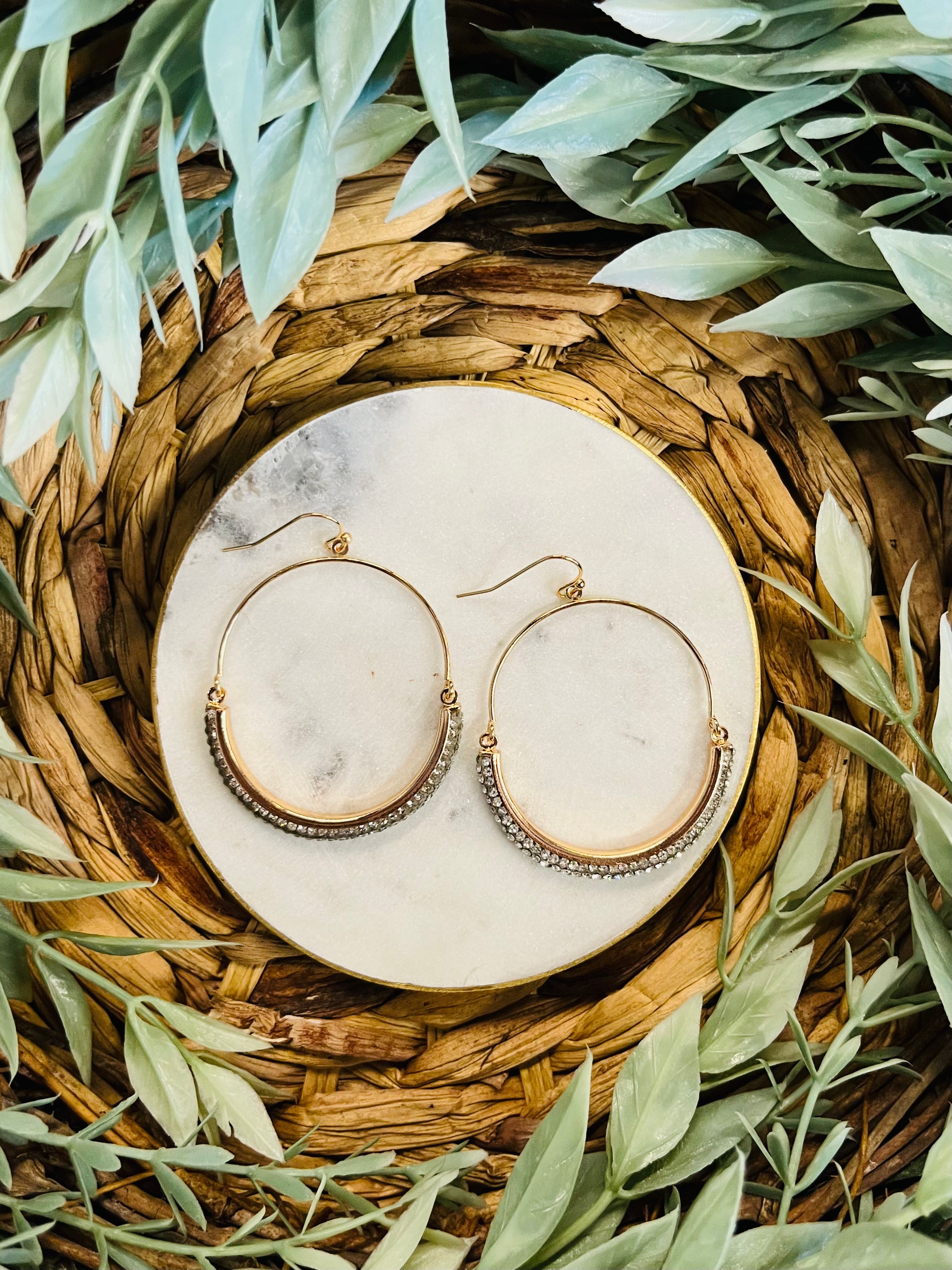 Tonya Circle Earrings