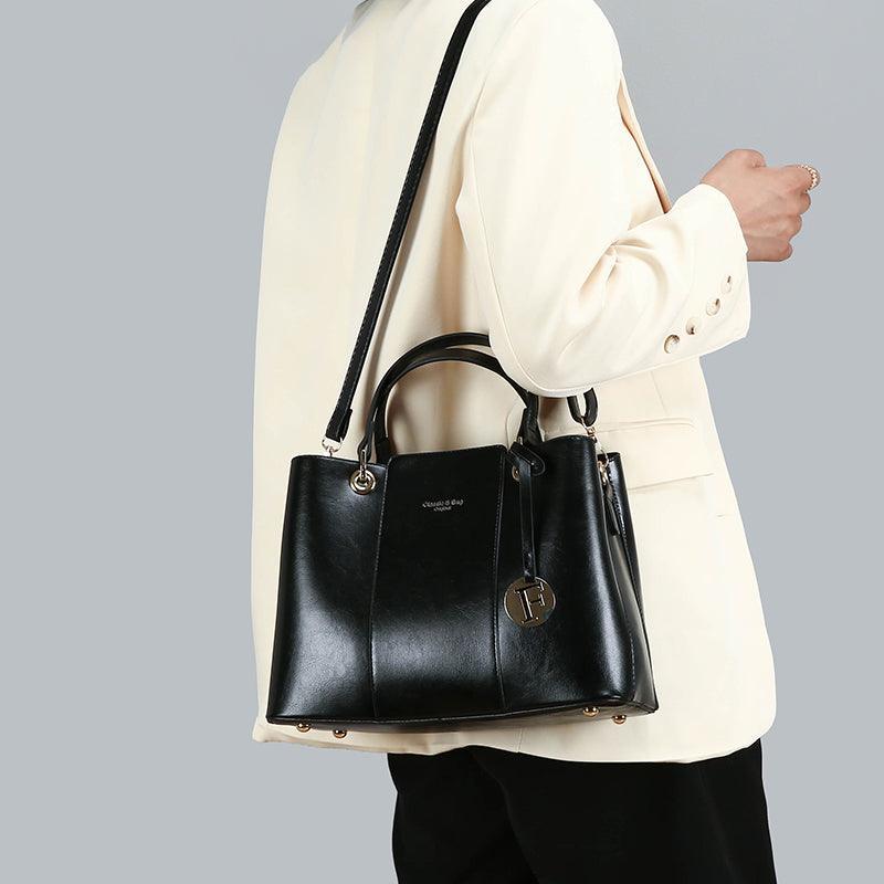 Tote Handbag With Purse