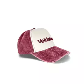 Veldskoen Maroon Stone Washed Cap