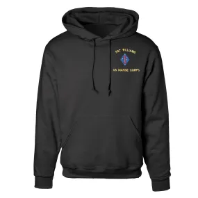 Vietnam 1st Marine Division Embroidered Hoodie