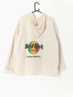 Vintage Hard Rock Cafe 80s Baja hoodie from Tijuana Mexico – Medium