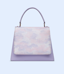 WB2264-PURPLE-Women Shoulder Bag