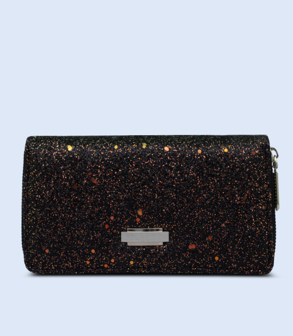 WB2627-BLACK-Women Wallet