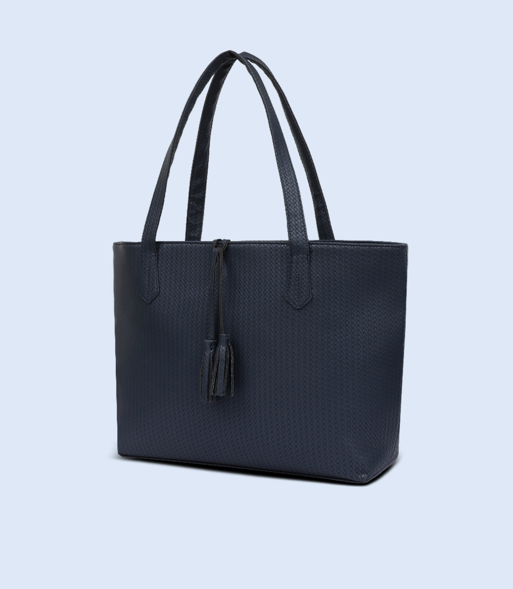 WB2632-NAVY-Women Shoulder Bag