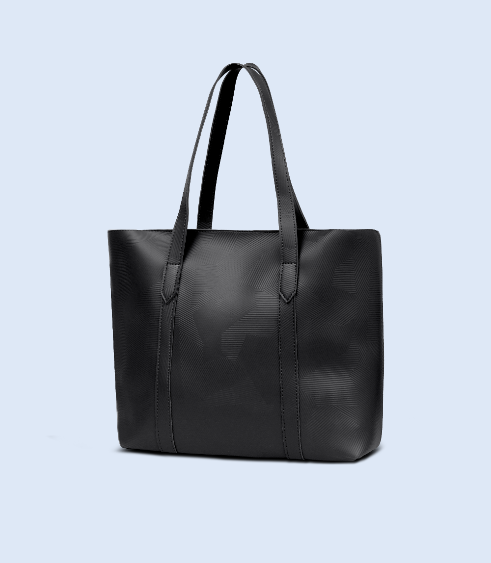 WB2725-BLACK-Women Shoulder Bag