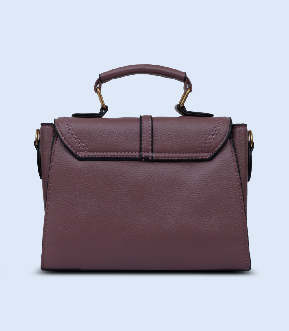 WB2760-PURPLE-Women Boxy Bag