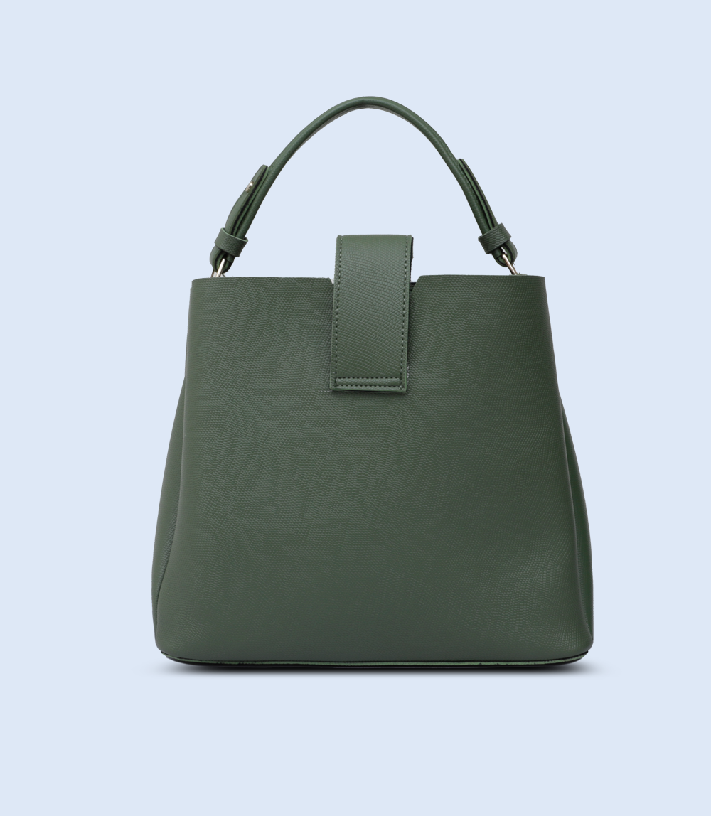 WB2787-DARK GREEN-Women Shoulder Bag