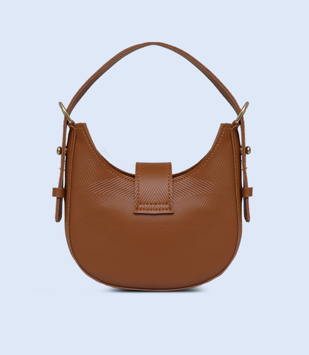 WB2788-TAN-Women Trendy Bag