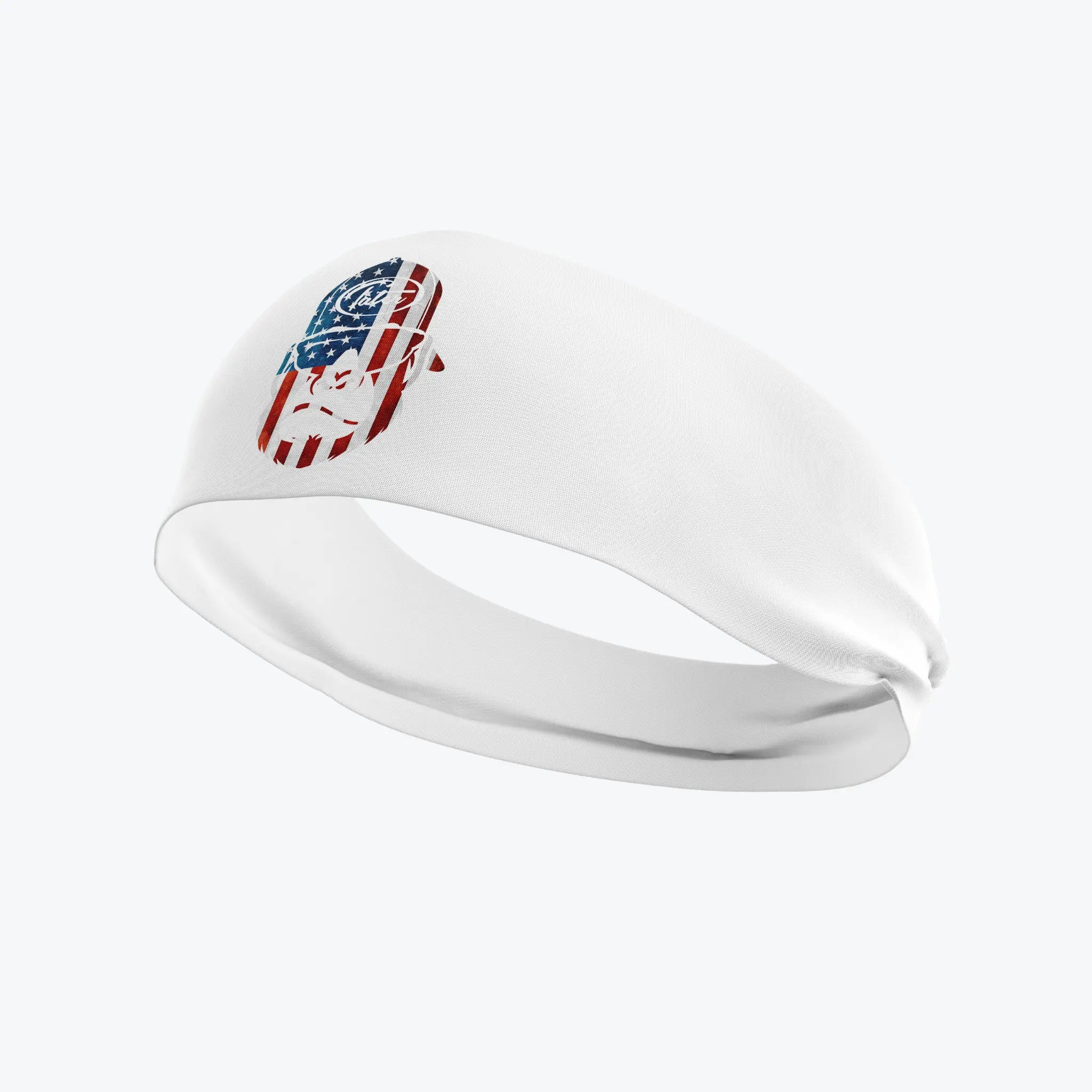 White Patriot Kong Headband